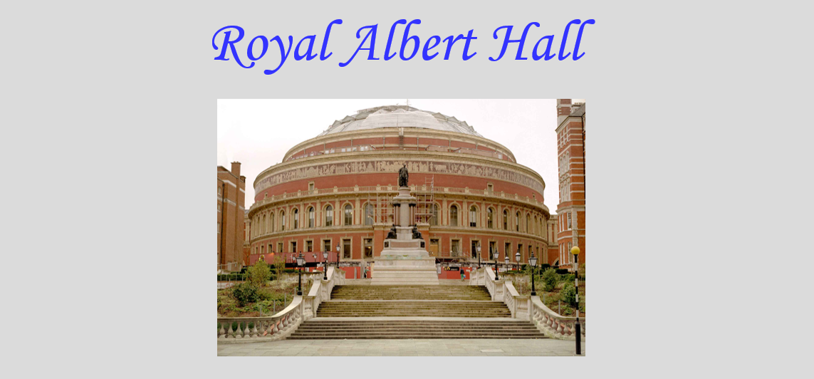 Festival of Cornish Male Voice Choirs – Royal Albert Hall 1988