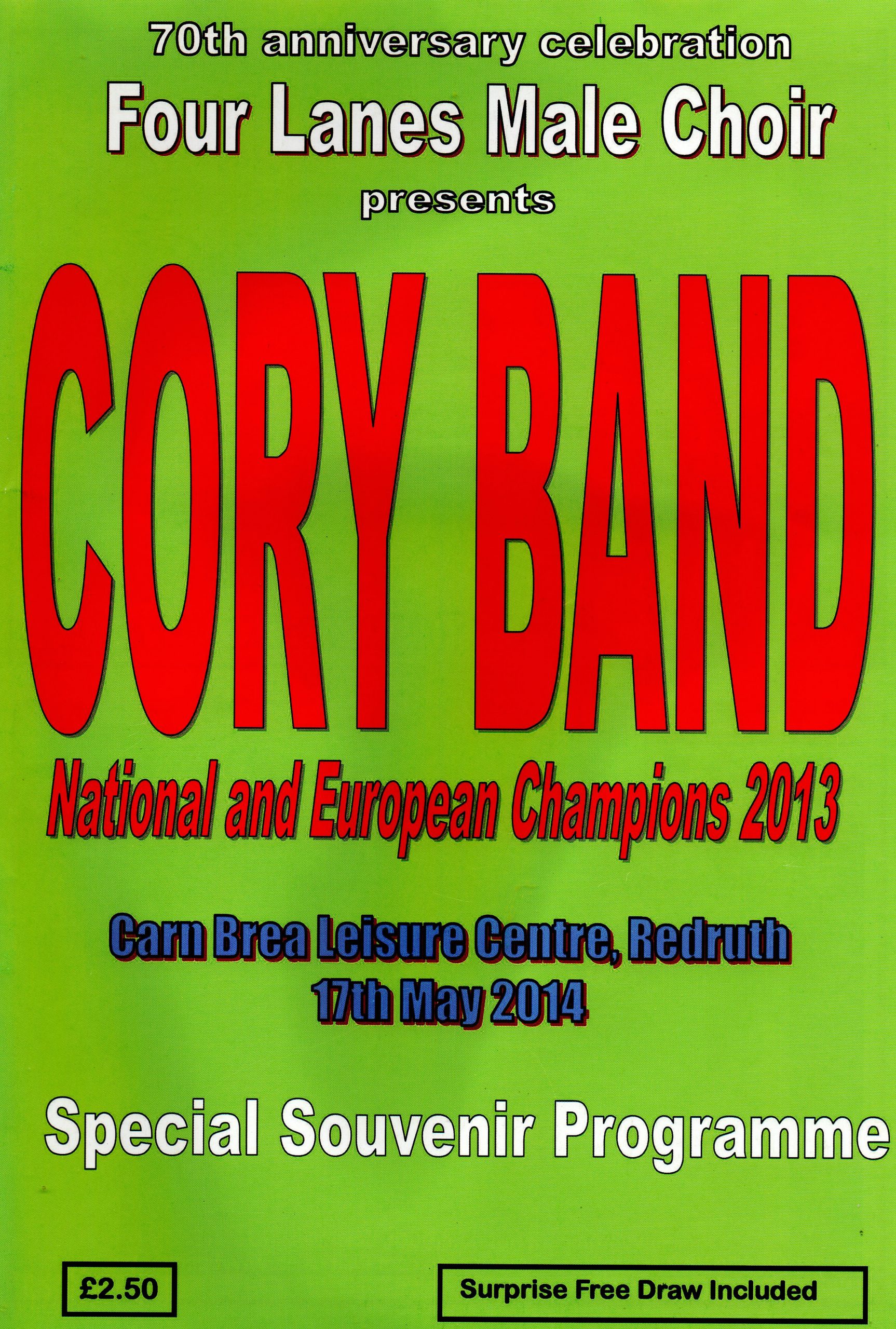 Four Lanes Male Voice Choir - Cornish National Music Archive