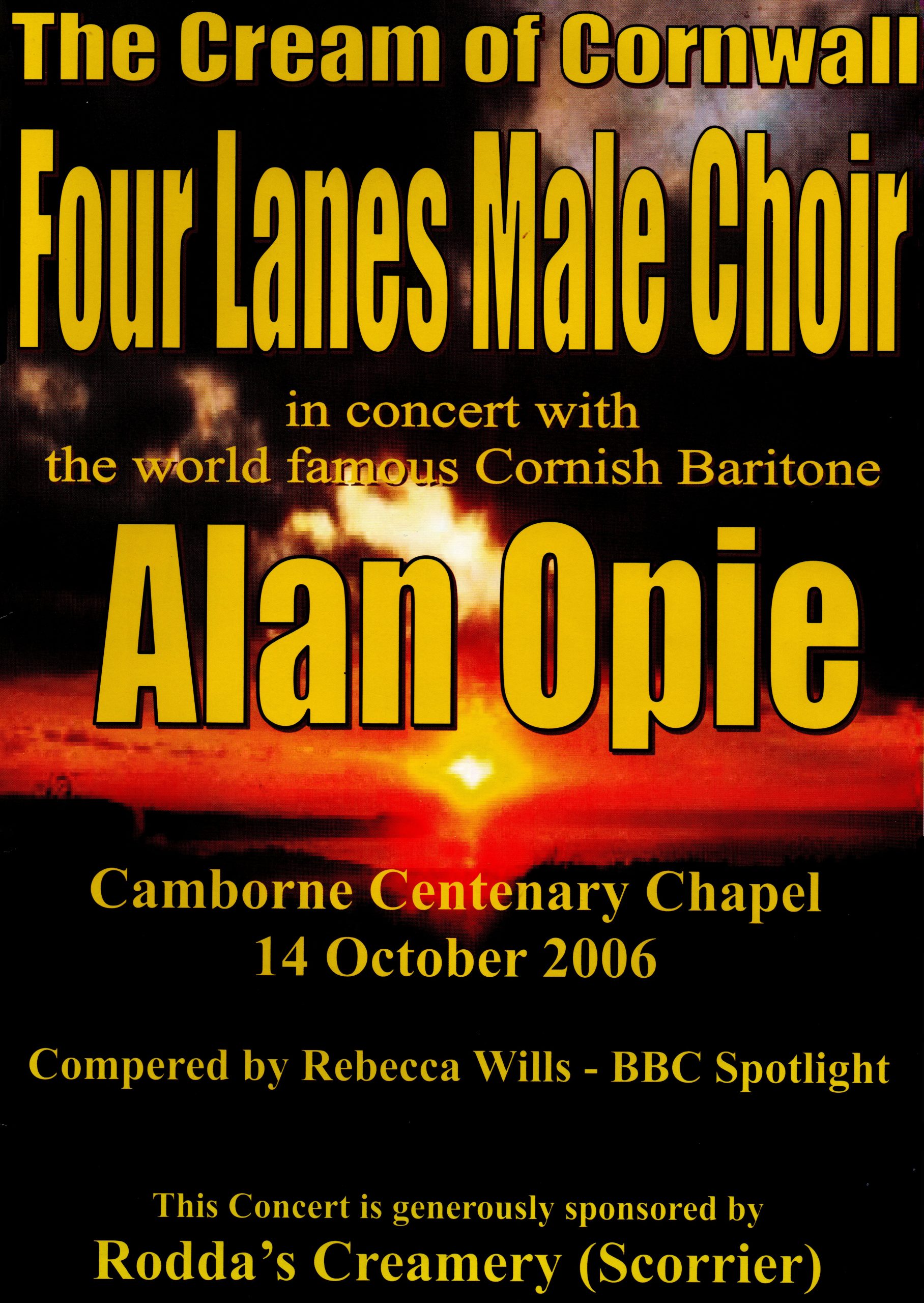 Four Lanes Male Voice Choir - Cornish National Music Archive