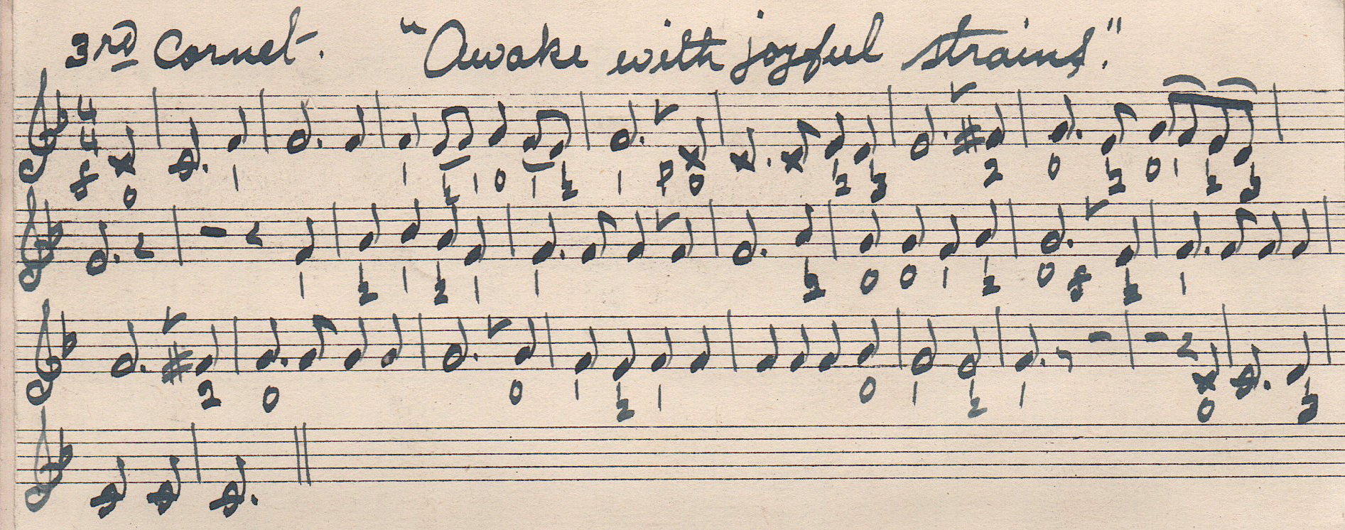 Awake With Joyful Strains (Hymn Tune) by Edwin J Williams - Cornish ...